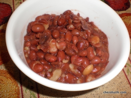Boiled kidney beans
